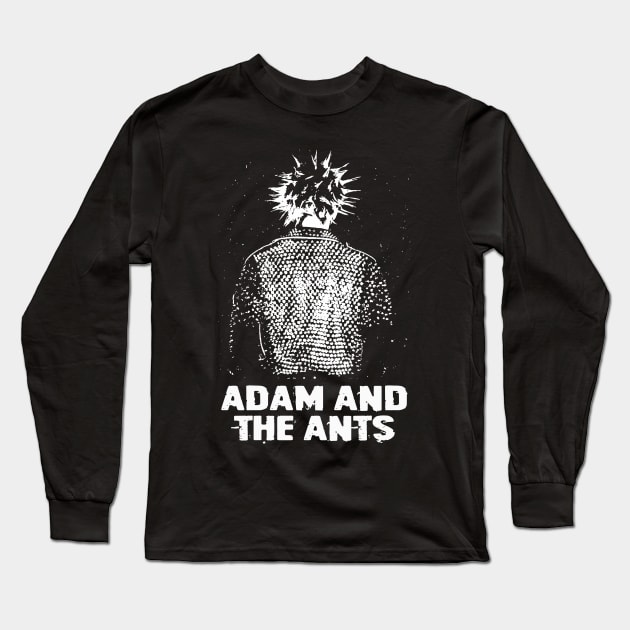 adam and the ants Long Sleeve T-Shirt by sumurbatu